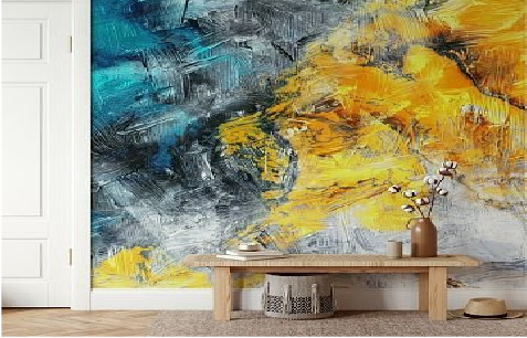 施秉墙面油画如何保养？