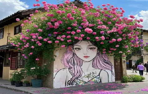 施秉怎么设计网红打卡墙绘