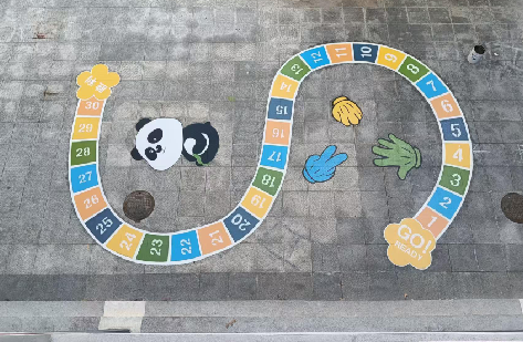 施秉地面游戏彩绘