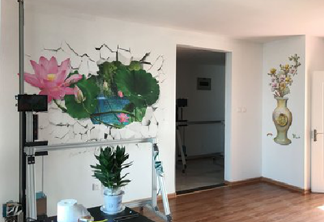 施秉墙体彩绘相比墙纸的优势。